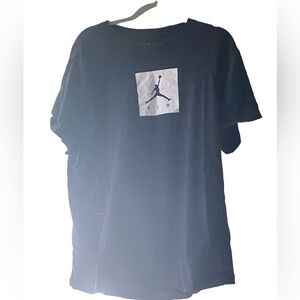 Air Jordan mens black vintage t shirt size XL shortsleeves